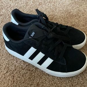 Black and white Adidas